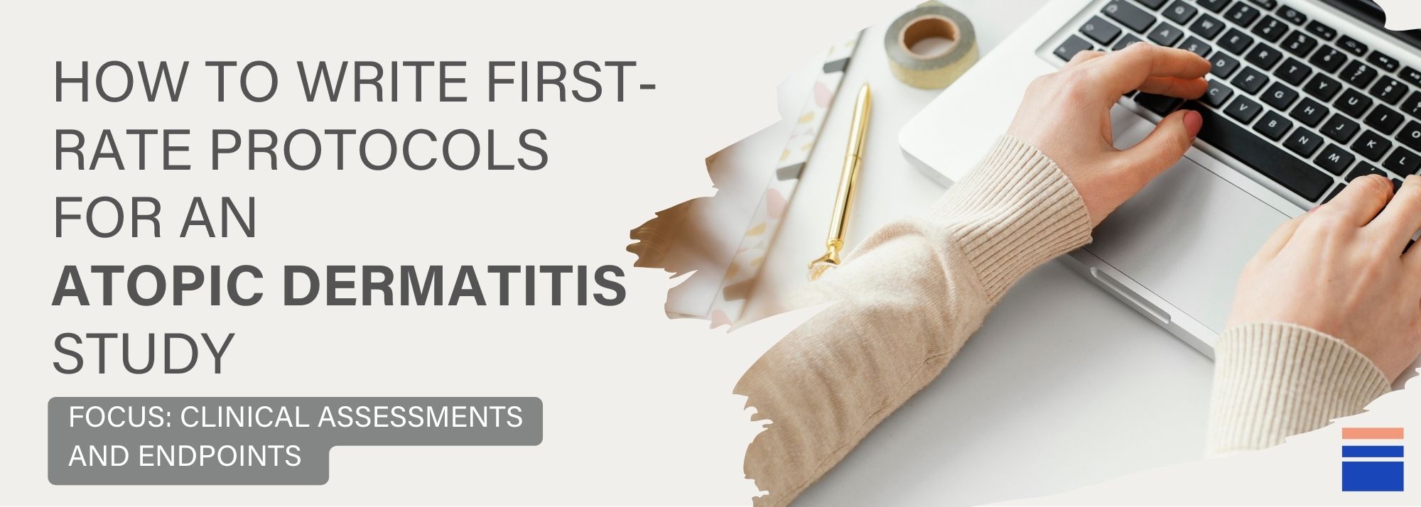 Writing protocols for atopic dermatitis clinical trials